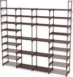 ROJASOP Large Shoe Rack Organizer for Entryway Closet 64-68 Pairs 9-Tier Heavy Duty Tall Garage Shoe Rack Shoe Shelf Shoes St