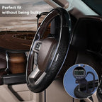 Steering Wheel Cover for Ford F150 2015-2020/ F250 2017-2022/ F350 2017-2022/ F450 2017-2022/ F550 2017-2022/ Ford Expedition 2018-2021 Steering Wheel Protector for Ford Steering Wheel Accessories