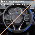 GIANT PANDA Steering Wheel Cover for Toyota, Auto Car Steering Wheel Cover for Toyota Highlander Rav4 Corolla Camry,Standard 