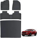 Auxko All Weather Floor Mats Cargo Mat Fit for 2025 2026 Nissan Murano TPE Liners Accessories Guard Odorless Anti-Slip Floor Liners & Trunk Liner for 2025 2026 Nissan Murano