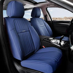 Coverado Car Seat Covers Full Set, Seat Covers for Cars, Car Seat Cover, Car Seat Protector, Leather Car Seat Cushion, Waterp