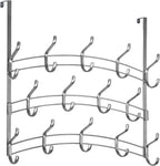 LYNK PROFESSIONAL® HOME™ Over the Door Hooks - 28 Hook – Over the Door Coat Rack Over the Door Hanger - Hanging Towels or Clo