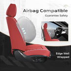 Coverado Car Seat Covers, Front Covers for Cars, Car Seat Cover Front Seats, Automotive Seat Cover, Waterproof, Leather Car S