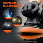 Buffing Polishing Pads, SPTA 5Pcs 4.5 Inch Face for 4 Inch 100mm Backing Plate Mix Cutting force Buffing Pads Cutting Polishing Pad Kit For Car Buffer Polisher Compounding,Polishing, Waxing-FPTFS4-MIX