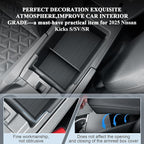 BIBIBO for 2025 Kicks Center Console Organizer 2025 Nissan Kicks S/SV/SR Console Tray 2025 Kicks Insert Glove Pallet Organizer 2025 Nissan Kicks Accessories 2025 Kicks Armrest Organizer