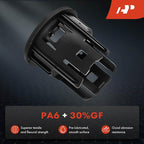 A-Premium 4-PC Front Inner and Outer Parking Assist Sensor Retainer Bezels Compatible with Ram Models - 1500 2019-2024