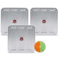 200 Gram 3 Pack Gun Safe Dehumidifier, Reusable Silica Gel Dehumidifier, Indicating Silica Gel Desiccant Canister (Orange to 