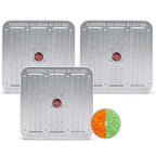 200 Gram 3 Pack Gun Safe Dehumidifier, Reusable Silica Gel Dehumidifier, Indicating Silica Gel Desiccant Canister (Orange to 