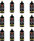 RUPES 9.DAFINE Pack of 12 1000 ml Yellow D-A Fine High Performance Polishing Compounds for Car Detailing & Removing Scratches | Micro-Abrasive Technology | Reduces Oxidation | Removes Fine Defects