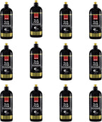 RUPES 9.DAFINE Pack of 12 1000 ml Yellow D-A Fine High Performance Polishing Compounds for Car Detailing & Removing Scratches | Micro-Abrasive Technology | Reduces Oxidation | Removes Fine Defects