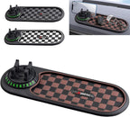 Multifunction Car Anti-Slip Mat, 3-in-1 Rotating Dashboard Mat, Large Storage Pad, Anti-Slip Phone Holder, 360° Rotating Moun