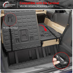 Floor Mats Compatible with 2022-2025 2026 Kia Carnival 8 Seater MPV No Hybrid&Prestige Trunk Liner Cargo Liner Cargo Mat 2024 Carnival Accessories (Floor Mats+Trunk Mat+Backrest Mats)