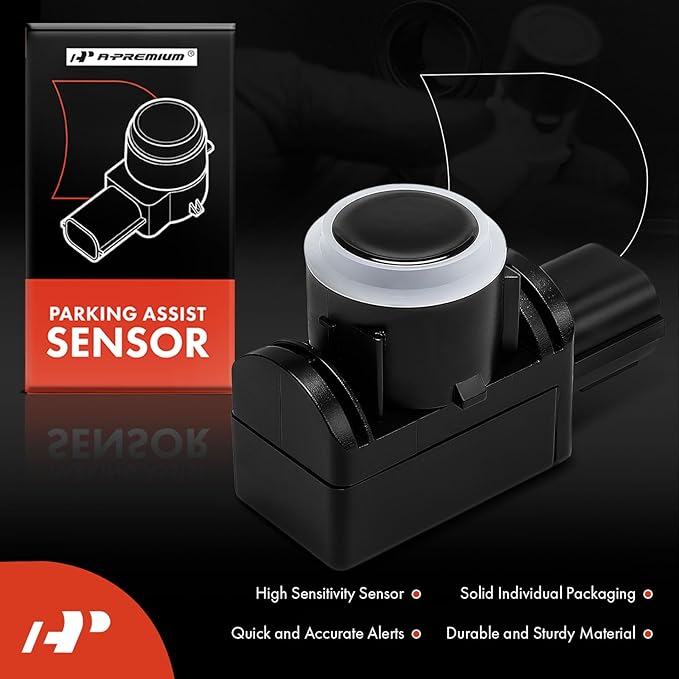 A-Premium Reverse Backup Parking Assist Sensor Compatible with Toyota Models - Camry, RAV4, Corolla, Prius, Tacoma, Highlander, Tundra, Sienna, 4Runner, Matrix, Avalon, Yaris, Venza, C-HR, Sequoia