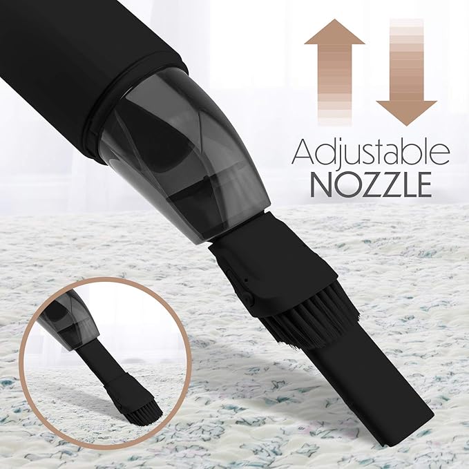 STARUMENT Portable Hand Vacuum Cleaner Handheld Cordless Cleaner for Dust Pet Hair Dirt Home Car Interior Lightweight, Easy t