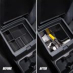 Center Console Organizer (3-piece set) for Tacoma 4th Gen (2024-2026) - Not for Hybrid - for Tacoma Accessories