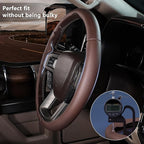 Steering Wheel Cover for Ford F150 2015-2020/ F250 2017-2022/ F350 2017-2022/ F450 2017-2022/ F550 2017-2022/ Ford Expedition 2018-2021 Steering Wheel Protector for Ford Steering Wheel Accessories
