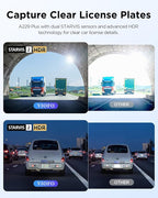 VIOFO A229 Plus Dash Cam Front and Rear, Dual STARVIS 2 Sensors, 2 Channel HDR, 1440P+1440P Voice Control Car Dash Camera, 5G