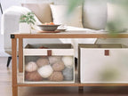 StorageWorks Closet Storage Bins, Extra Large Storage Baskets with Clear Window and Handles, Foldable Fabric Organizer for Cl