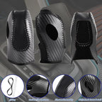 Car Gear Shift Cover Leather for Ford EcoSport Escape/Fiesta/Fusion/Focus/C-Max Energi Wagon/Transit Gear Shift Knob Cover Pr