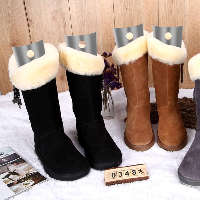8 Packs Boot Shaper Shape Inserts Tall Boot Support for Women and Men