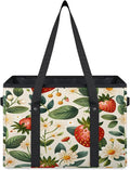 Reusable Grocery Bag, Foldable Large Shopping Tote Bag for Groceries Kitchen Picnic Car Trunk