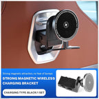 for BMW X5 X6 G05 G06 G60 G45 Tablet Holder Strong Magnetic Attraction/Gravity Clamp ipad Car Holder Back Seat Road Trip Essentials (Strong Magnetic + Wireless Charging)