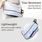 U+U 10 Set Compression Packing Cubes - Ultralight Travel Organizers with Laundry Bag and Cosmetic Bag, Space-Saving Suitcase 