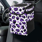 Car Trash Can – Multi-Purpose, Lightweight and Portable with Durable Water-Resistant Coating, No Installation Required, Practical and Ample Capacity, Variety of Colors.Tiger Pattern