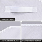 Homsorout Closet Baskets for Shelves Trapezoid - Decorative Storage Baskets with Handle, Closet Bins for Organization, Shelf 