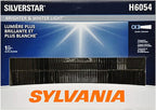 SYLVANIA - H6054 SilverStar Sealed Beam Headlight - High Performance Halogen Headlight Replacement (142x200), Brighter & Whit