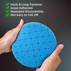Buffing Polishing Pads and Wool Pad, 6Pcs 5.5 Inch Face for 5 Inch Backing Plate Compound Buffing Sponge Pads Cutting Polishing Pads Kit for Car Buffer Polisher, Polishing and Waxing