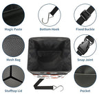 Car Trash Can – Multi-Purpose, Lightweight and Portable with Durable Water-Resistant Coating, No Installation Required, Practical and Ample Capacity, Variety of Colors.Mushroom