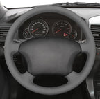 MEWANT Steering Wheel Cover Wrap for Toyota Tacoma Tundra 4Runner Sienna Highlander Sequoia Land Cruiser Prado 120 Land Cruiser Hilux LS400 GX GX470
