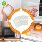 Wevac 6 Pack 11" x 16' and 8" x 16', Vacuum Sealer Bags Rolls for Food Saver, Weston, Commercial Grade, BPA Free, Heavy Duty,