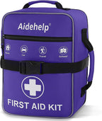 520 Pieces Premium First Aid Kit - Large Emergency Medical Kit for Survival, Car, Home, Travel, Camping, Backpack, Hiking, Sc