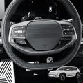 YOUTOOCAR Steering Wheel Button Frame Cover Compatible with Kia K4 25-26,Kia EV6 25-26,Kia Sportage 26,Kia EV3,Kia EV4 Accessories (1, Wood Grain)