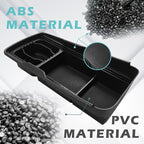BestEvMod Lower Center Console Slide Cover Organizer Tray Compatible with 2026 2025 2024 2023 2022 EV6 Accessories Push-Pull Storage Box Protect Privacy (Slide Cover Version)