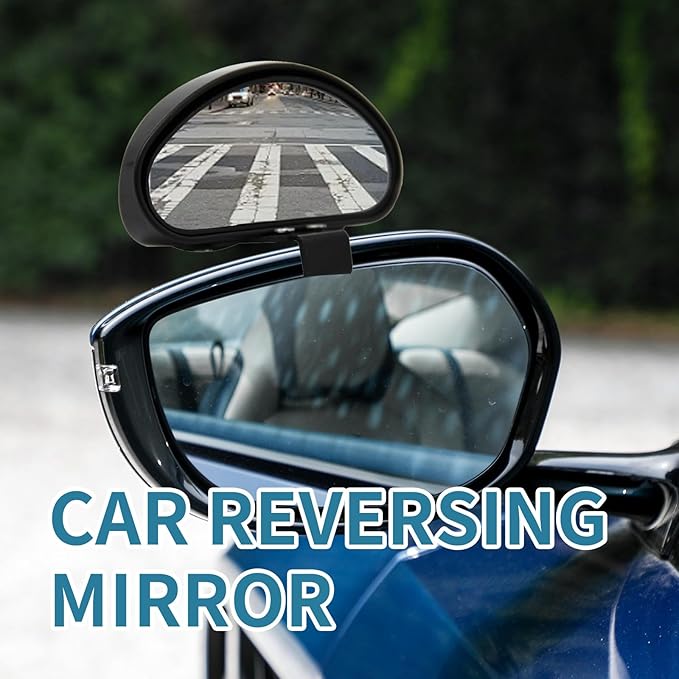 1 Pack 2 Pcs Blind Spot Mirrors, Reversing Wide-Angle Auxiliary Mirror ,Fits For Car Truck Motorcycle Suvs