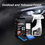 Headlight Restoration Kit, Headlight Cleaner, Head Light Restoring Kit,Automotive Headlamp Restoration Fluid (1 Set)