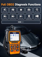 FOXWELL NT510 Elite OBD2 Scanner fit for Porsche Diagnostic Tool, Full System Bi-Directional Control Code Reader with All