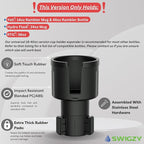 Swigzy Extra Wide Car Cup Holder Expander - Made for Yeti 14oz & 46oz Rambler, Hydro Flask 24oz Mug, RTIC 36oz Bottles - Adap