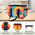 Reusable Grocery Bags Heavy Duty Shopping Bags Foldable Large Tote Bags with Long Handles & Hard Bottom