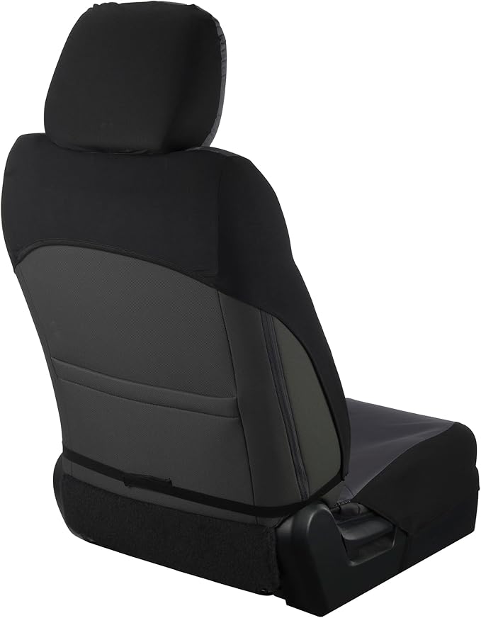 Browning Universal Low Back and Bench Seat Covers, Water and Dirt Resistant Car, Truck, and SUV Seat Covers, Traditional (Gra