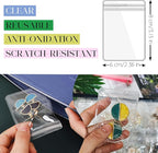 Earring Organizer Case Travel Jewelry Organizer Transparent Jewelry Storage Book for Necklace Bracelet Ring Holder with Small