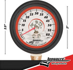 Longacre 52-52004 0-60 PSI Tire Pressure Gauge, 2 Inch