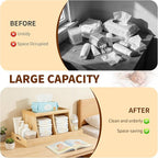 Three colors Diaper Organizer, Wooden Diaper Caddy Organizer, Changing Table Organizer, Diaper Storage Organizer, Nursery Bab