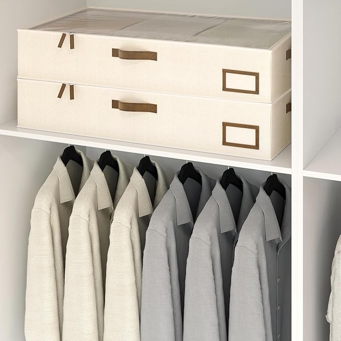 Underbed Storage Box with Storage Bins