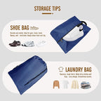 8 Set Compression Packing Cubes for Travel, Expandable Luggage Organizer with Shoe Bag & Laundry Bag - Lightweight Suitcase &