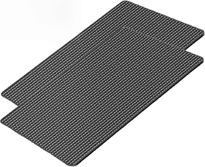 2 Pcs Car Dashboard Non Slip Mat,10.61" X 5.91" Dashboard Cell Phone Pad High-Temp Resistant & Washable Anti-Slip Dash Pad Su