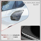 Fuel Tank Cap cover, For KIA K4 2024 2025 2026, Car Fuel Tank Cap Decoration Accessories - Carbon Fiber